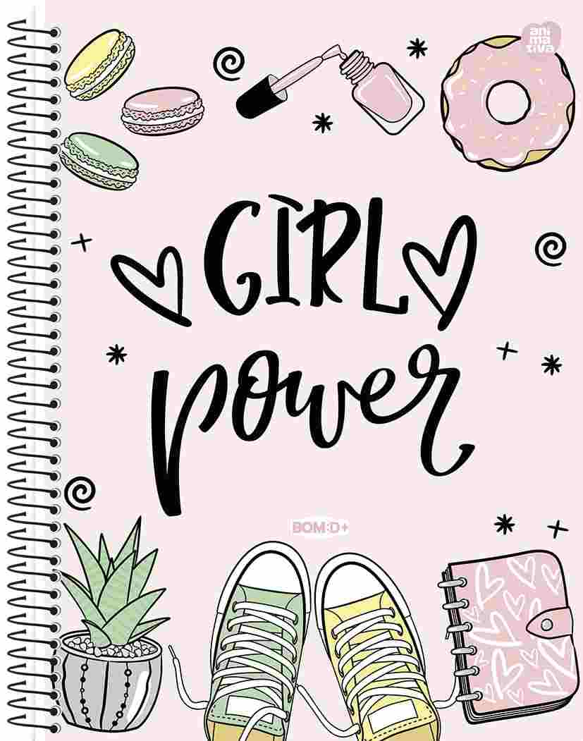 CADERNO 1X1 BOM D  FEMININO 80F 